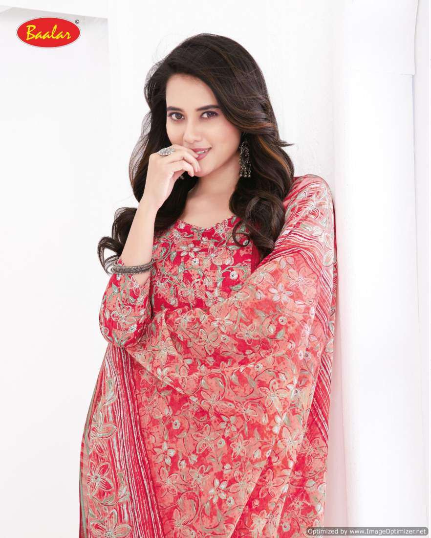 Baalar Zaara Vol-28 series 2808-2828 Heavy Cotton suit