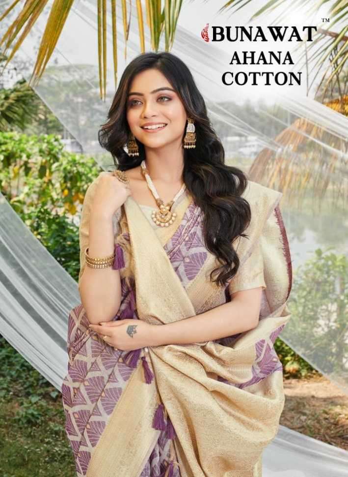 bunawat ahana series 10478-10483 Cotton saree
