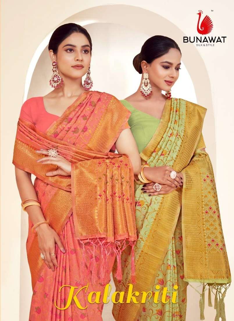 bunawat kalakriti Banarasi Silk saree