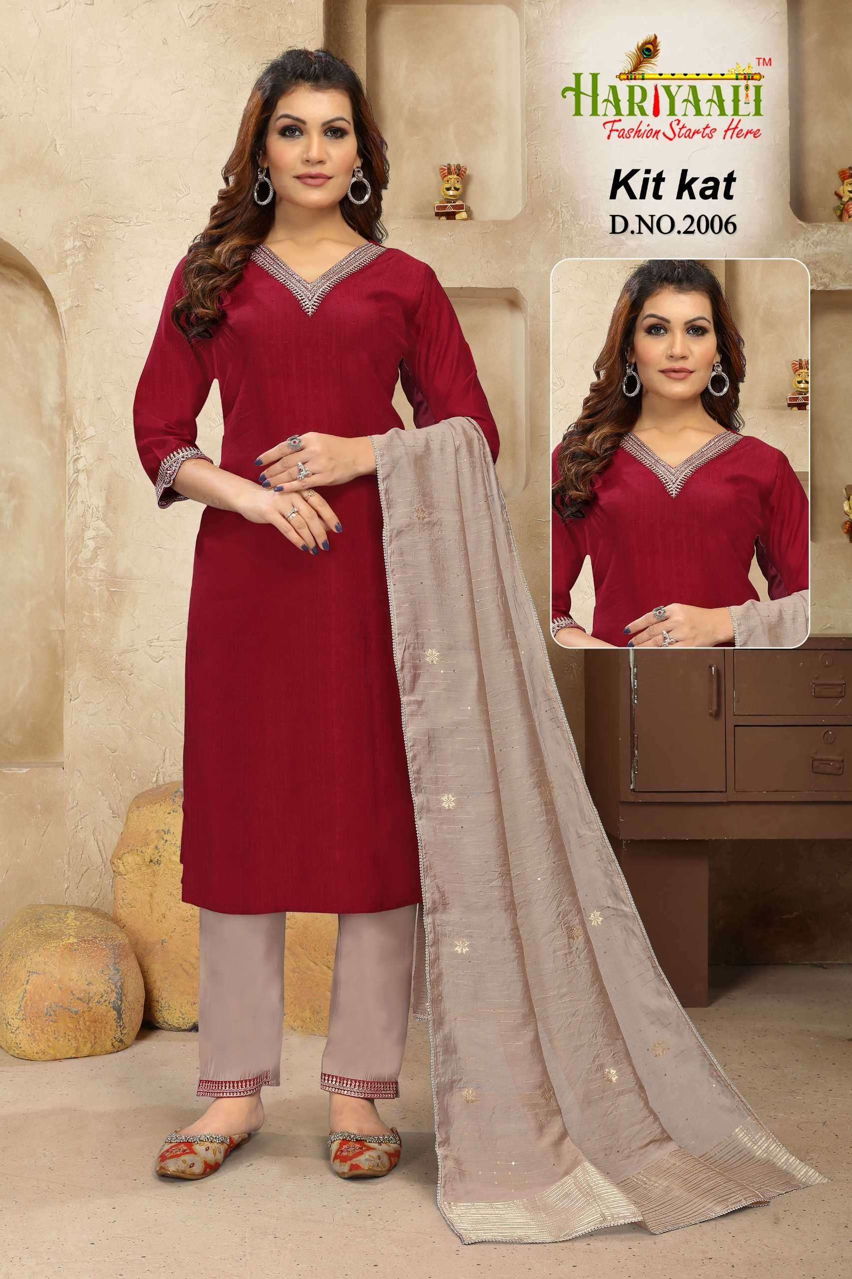 colourpix kitkat vol 2 series 2001-2006 pure silk readymade suit 
