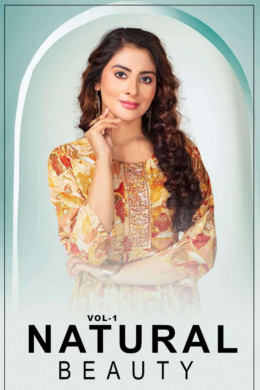 fashion talk natural beauty vol 1 Heavy Rayon Foil Print kurti