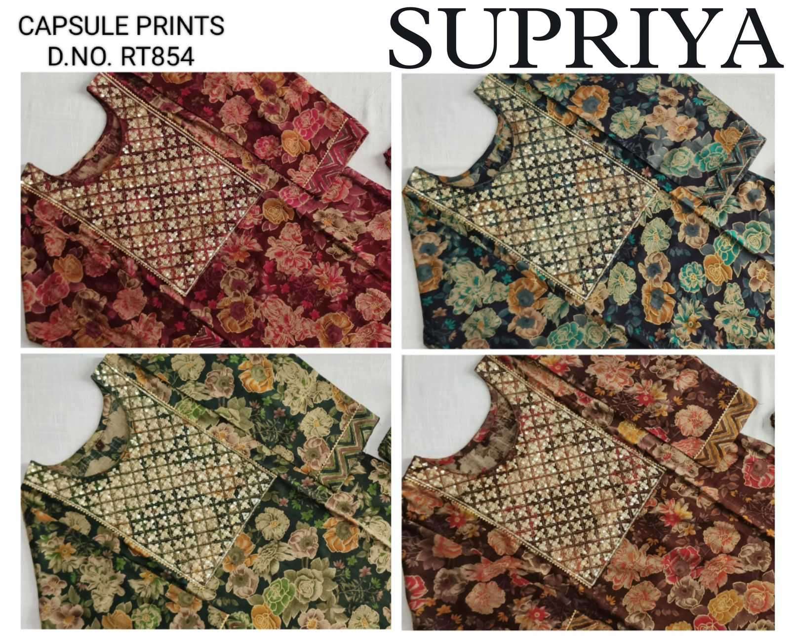 fashion talk supriya RT854 heavy rayon readymade suit