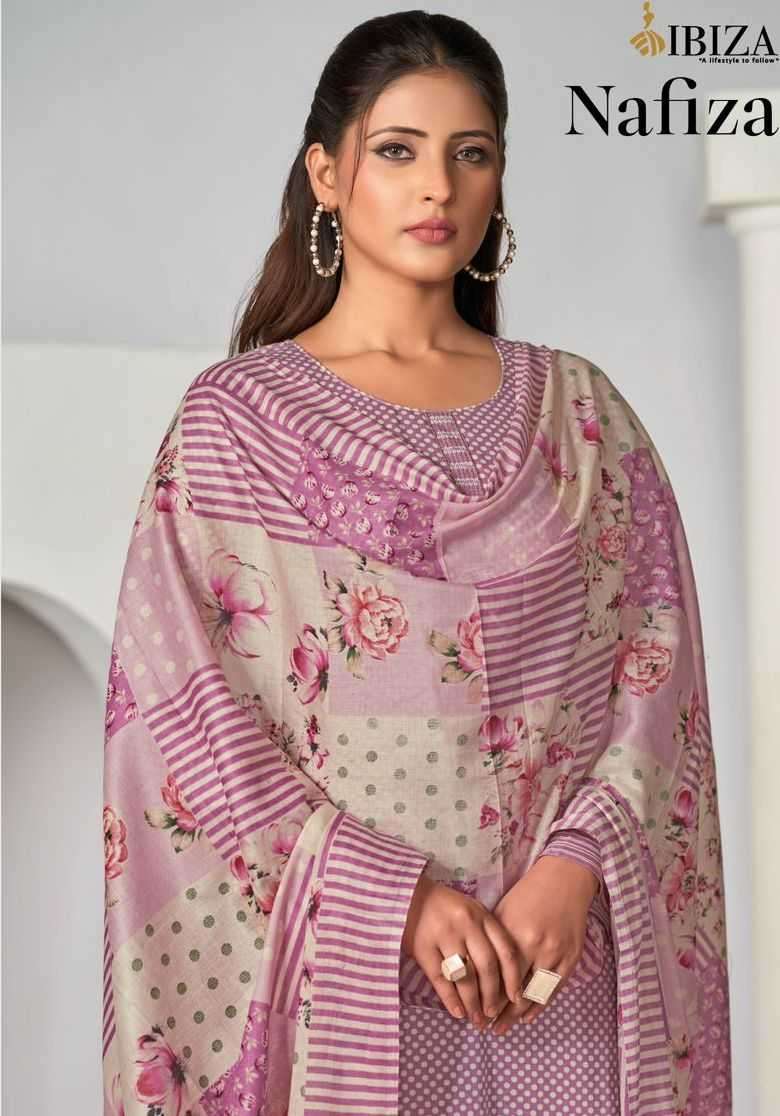 ibiza lifestyle nafiza series 10830-10833 pure jam cotton suit 