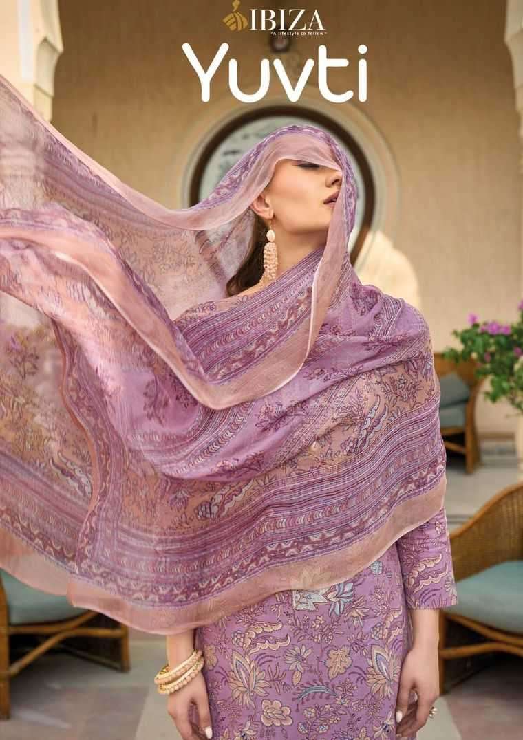 ibiza yuvti series 10818-10823 pure lawn cotton suit 