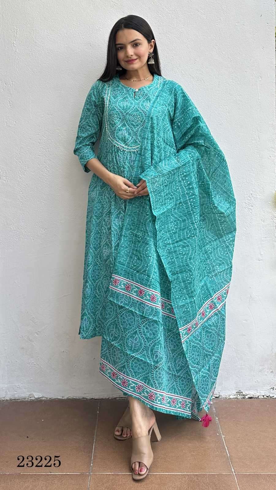 indira apparel 23225 Cambric Cotton readymade suit 