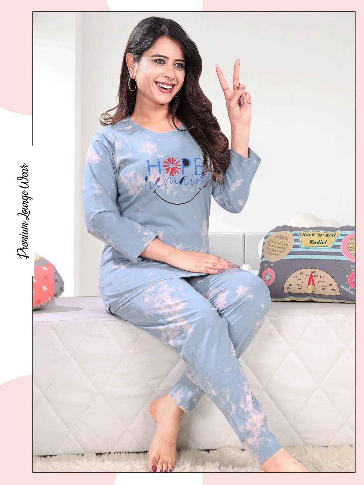 kalavati dove dremium lunge vol 283 hosiery cotton night suits