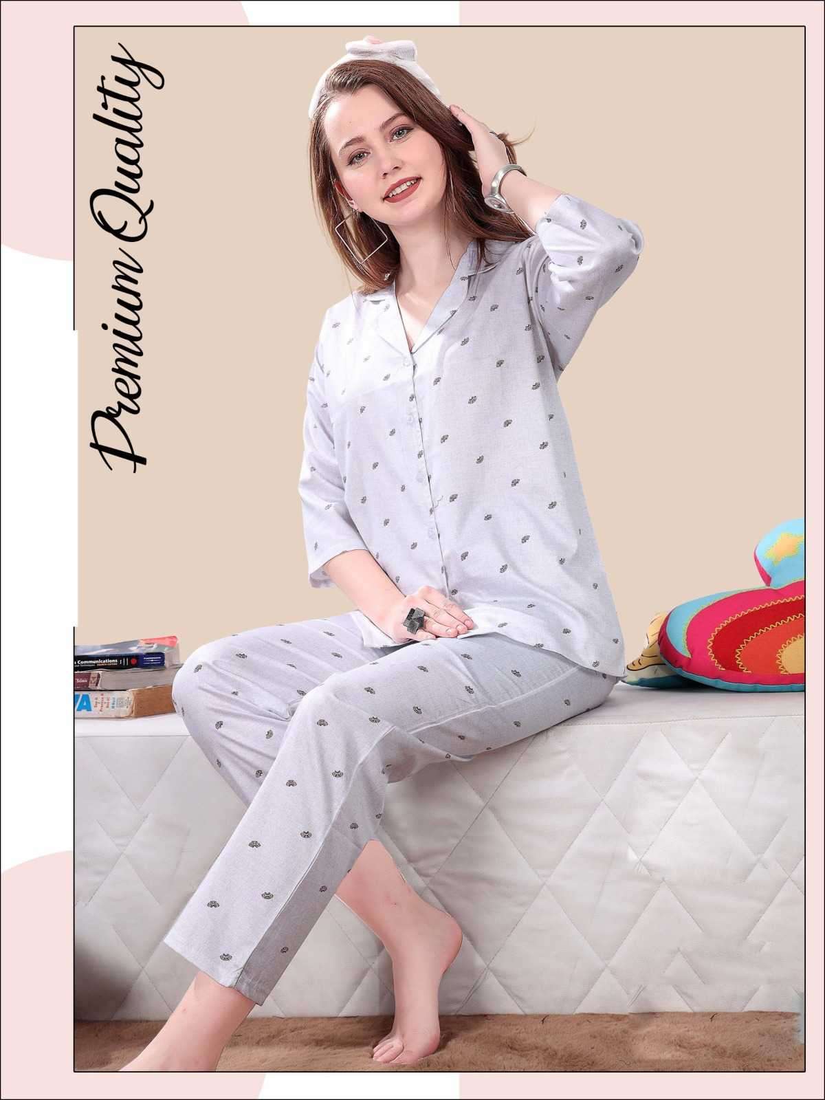 kalavati dove dremium vol 104 hosiery cotton co-ord sets