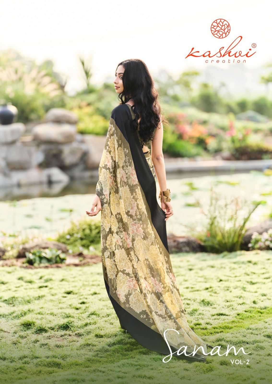kashvi sanam vol 2 series 1001-1008 brasso saree