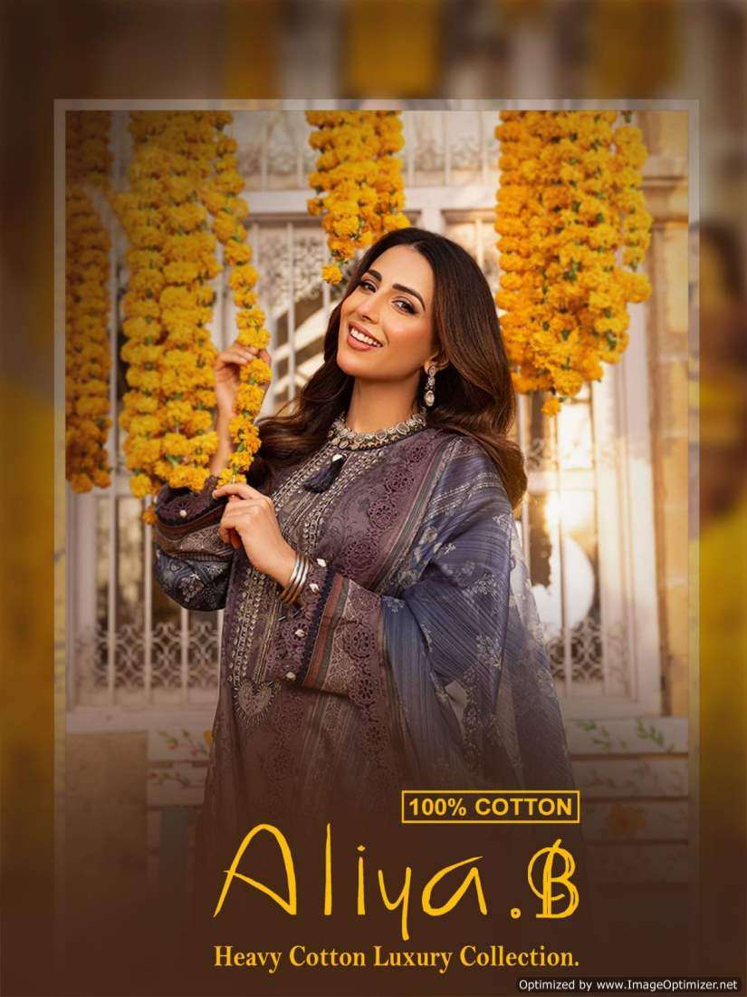 Keval Aliya B. Vol-1 series 1001-1006 Pure Cotton Printed suit