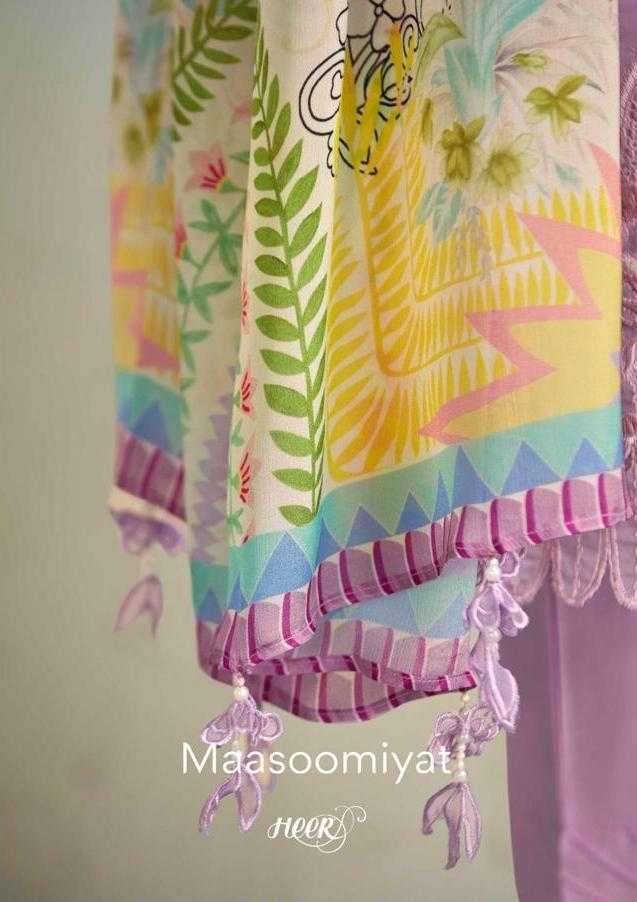 kimora heer maasoomiyat series 9291-9296 Pure Muslin suit
