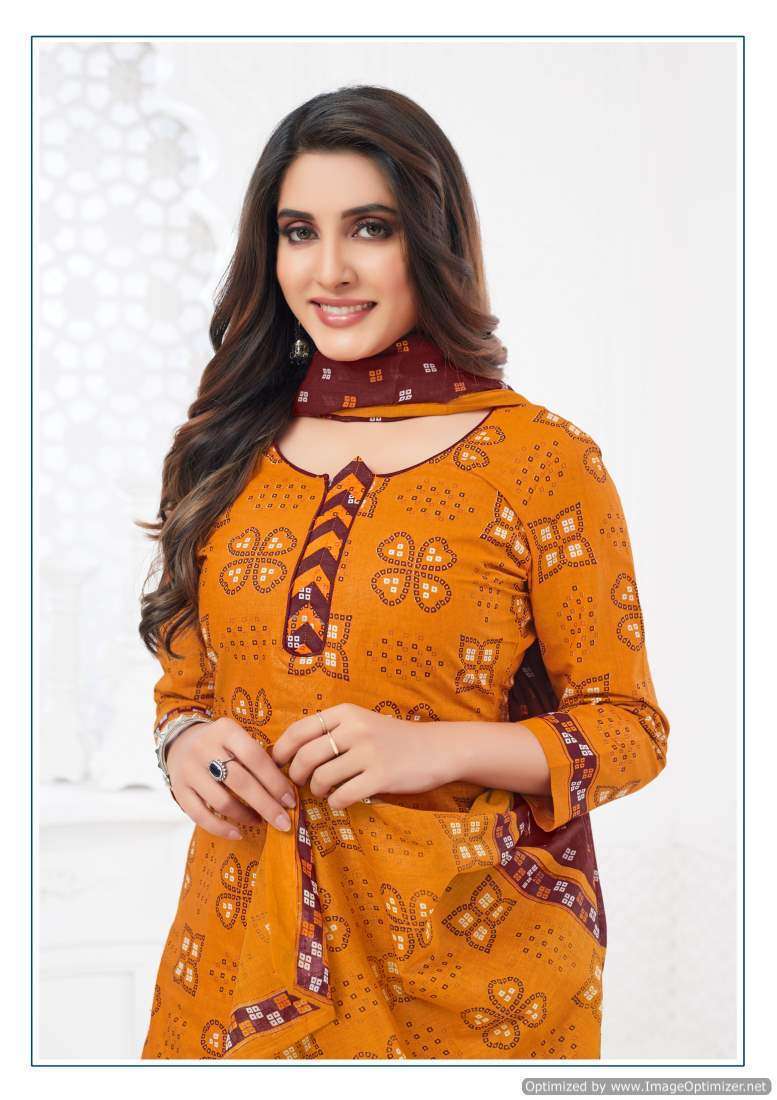 Madhav Bandhani Special Vol-2 series 2001-2010 Pure Cotton Printed suit