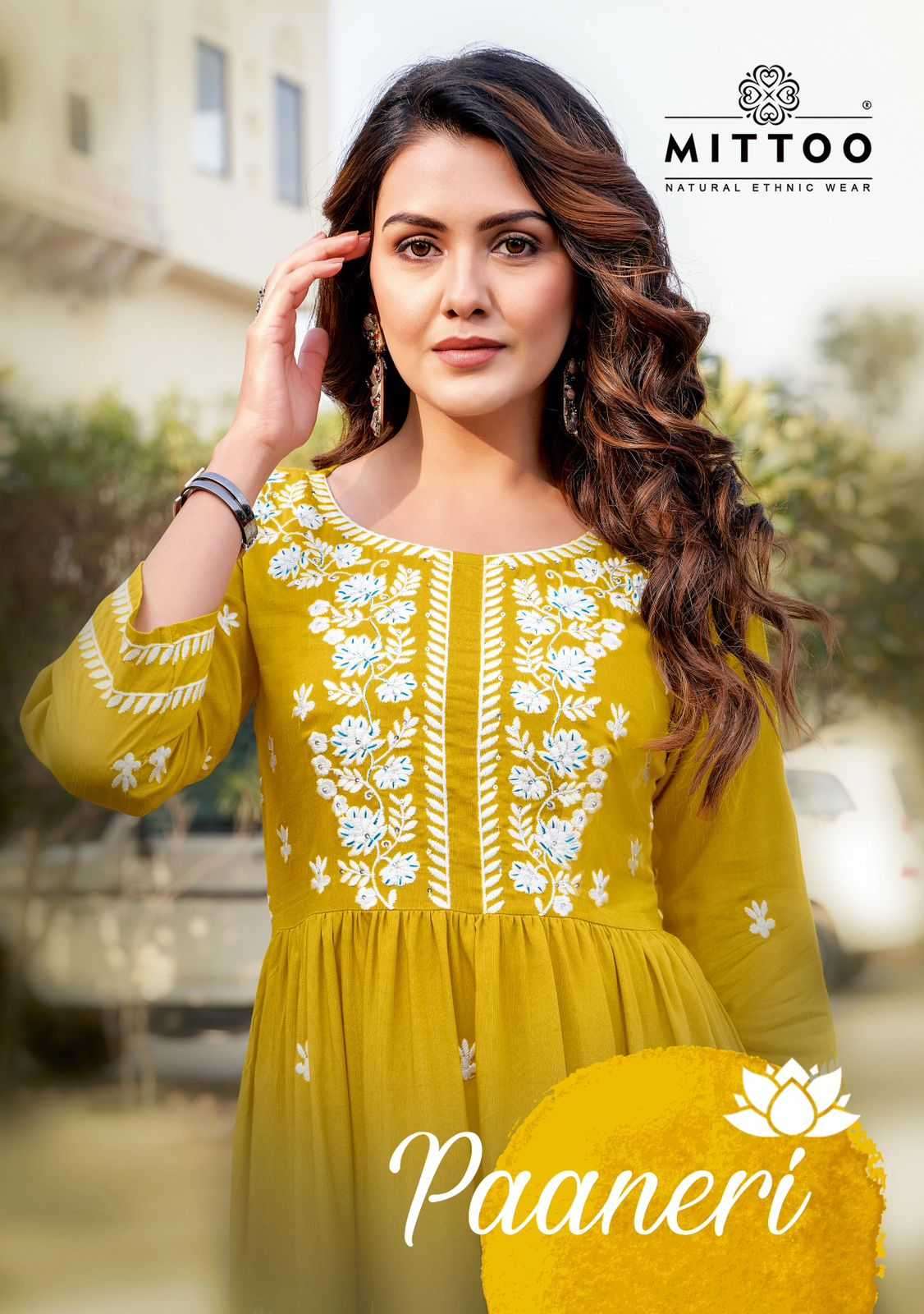 mittoo paaneri series 1001-1004 Rayon Slub kurti 