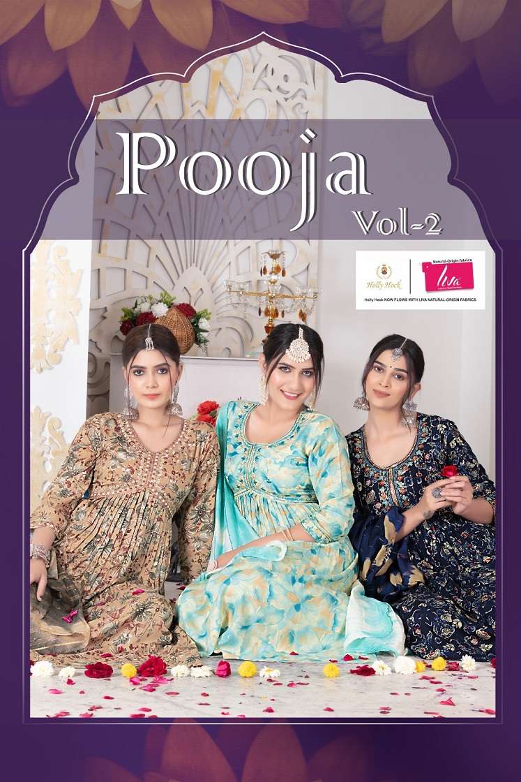 Mystic 9 Pooja Vol-2 series 1001-1008  Heavy Rayon readymade suit 