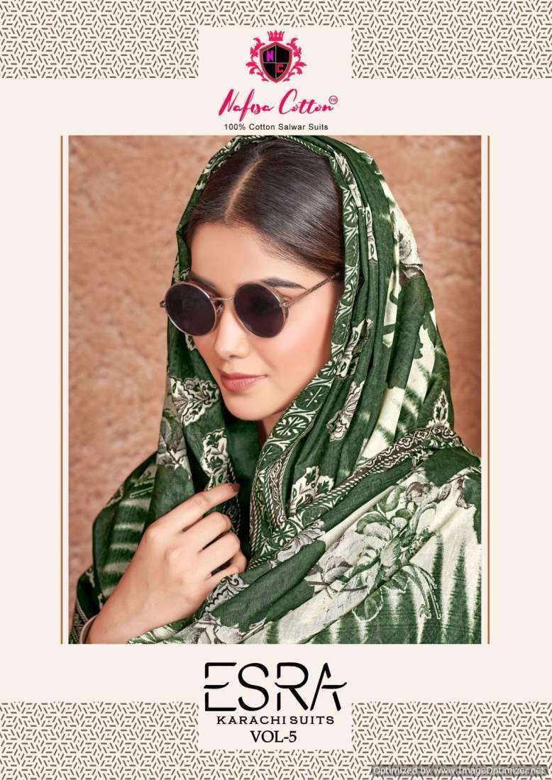 Nafisa Esra Vol-5 series 5001-5010 Pure Soft Cotton suit