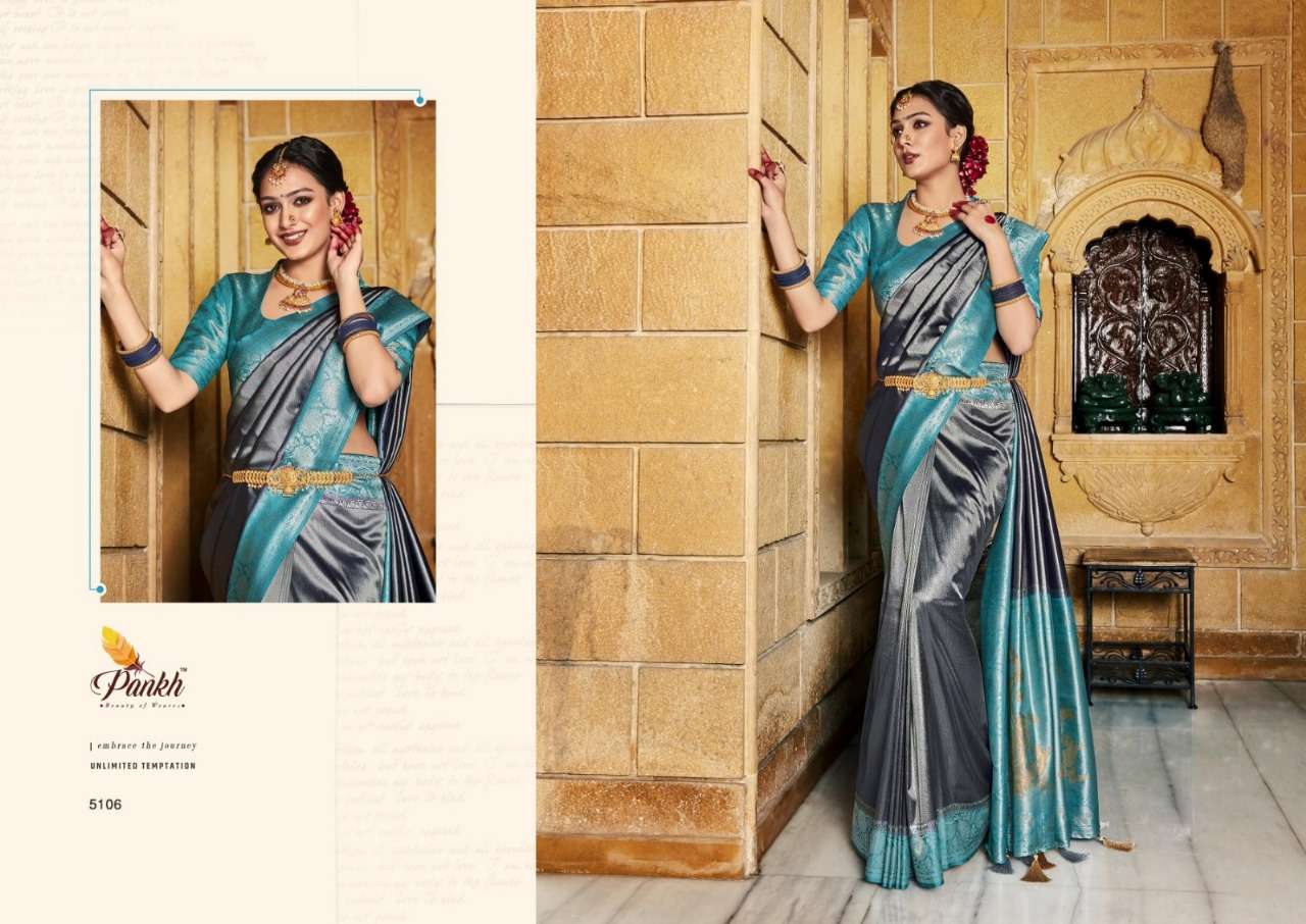 pankh kashish vol 1 designer kanjivaram silk saree