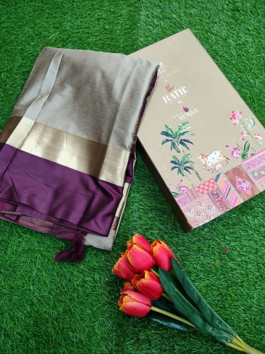 PANKHI DESIGNER COTTON SILK SAREE SINGLE AVAILABLE
