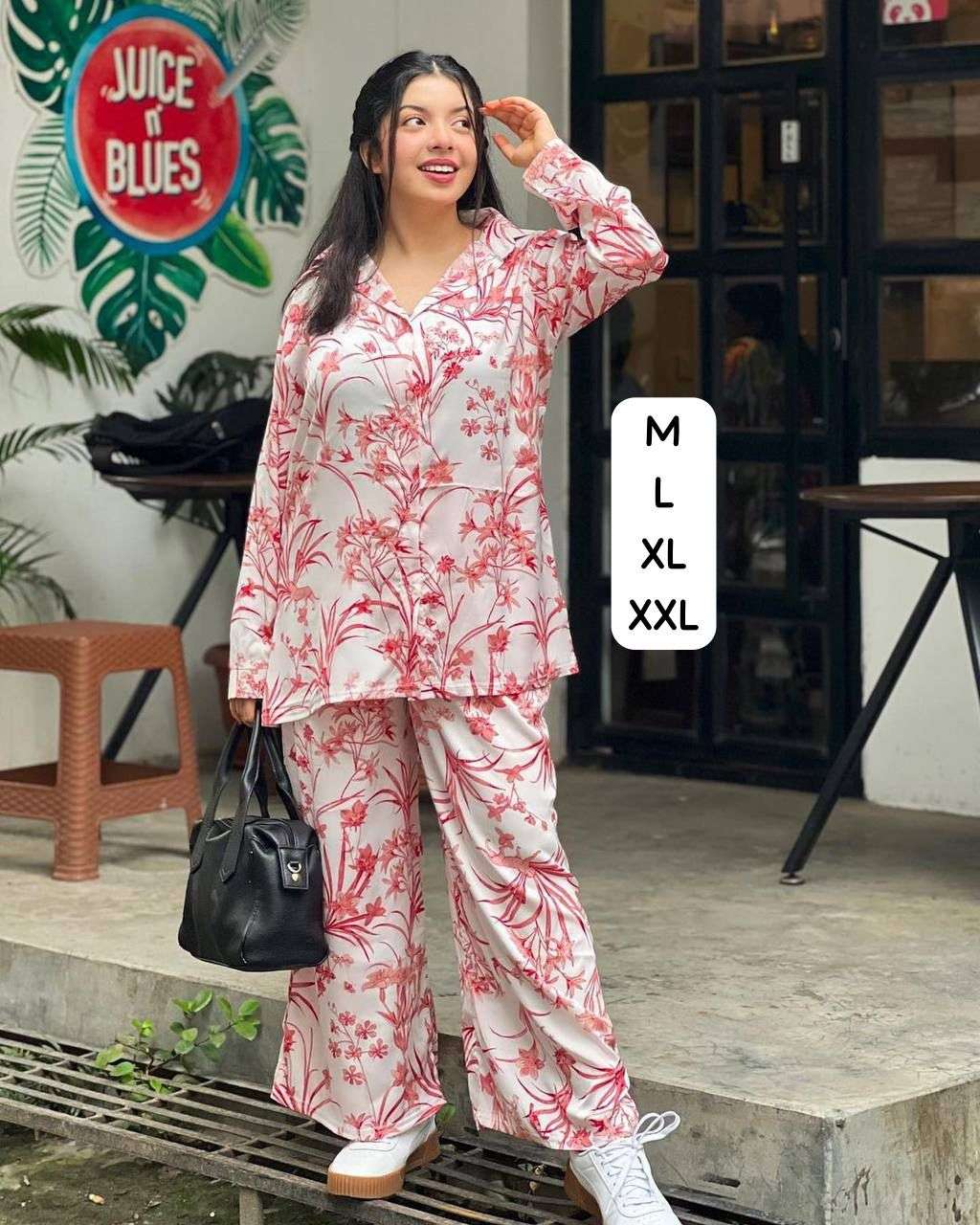 pr 224 designer Heavy crepe print Coo-rd Set