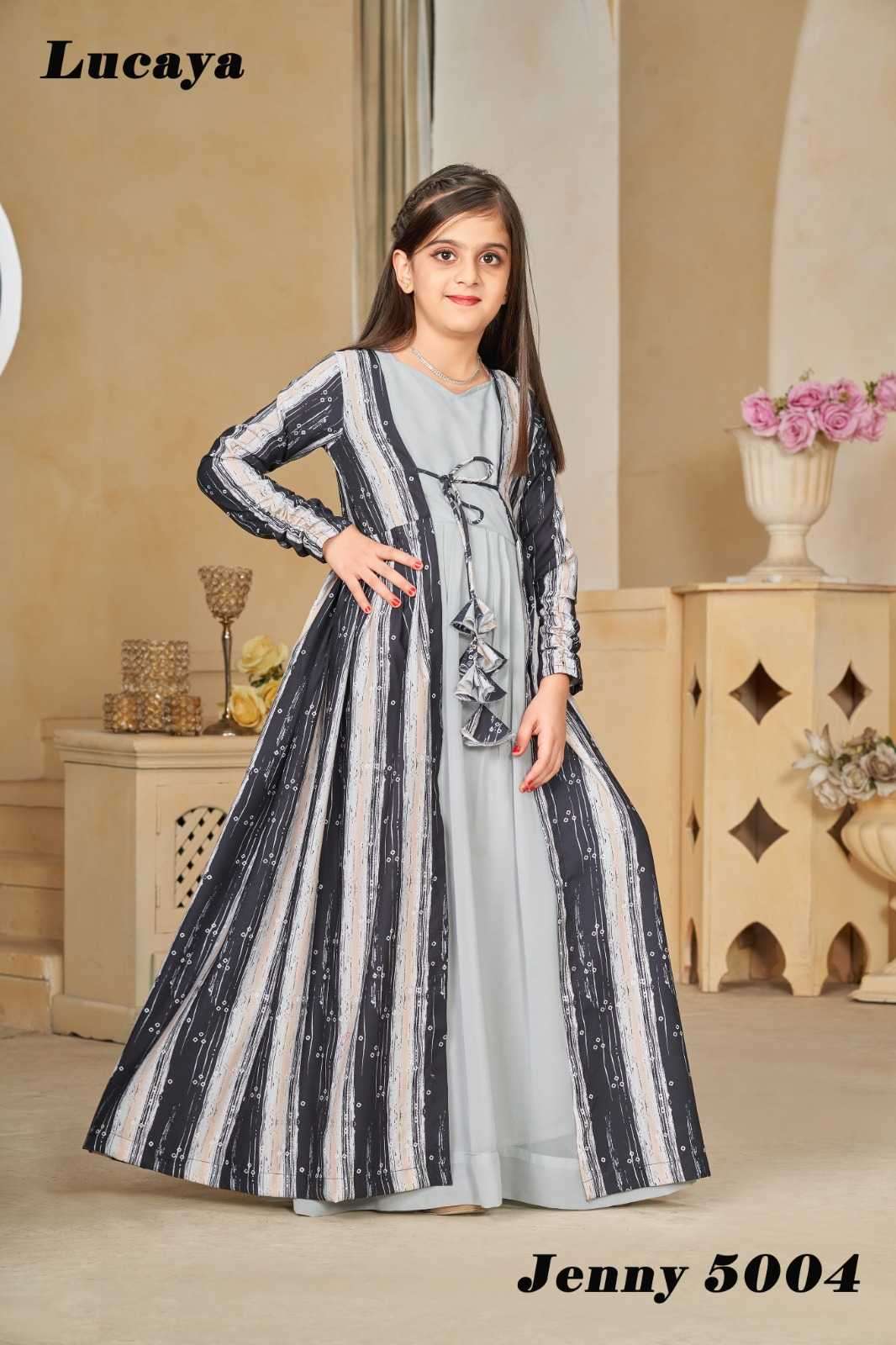 pr jenny vol 5 series 5001-5004 Heavy rayon indo western collection