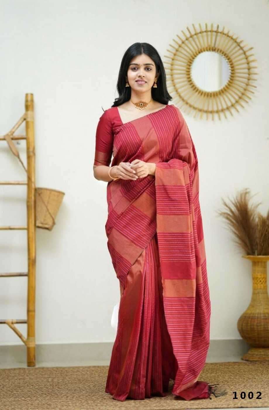 pr starwalk vol 1 series 1001-1008 banarasi silk saree