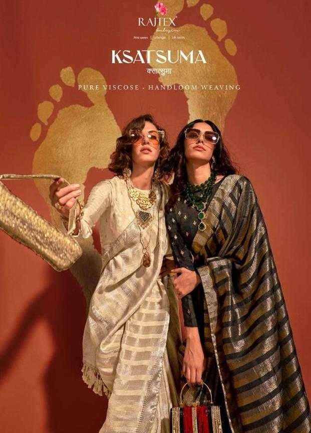 rajtex ksatsuma 365001-365006 pure viscose saree