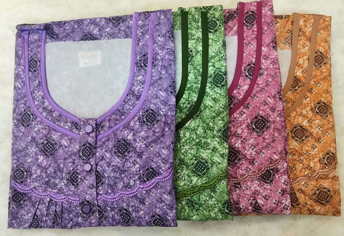 ruchee fashion cotton gpo choli daily wear readymade women nighty gown