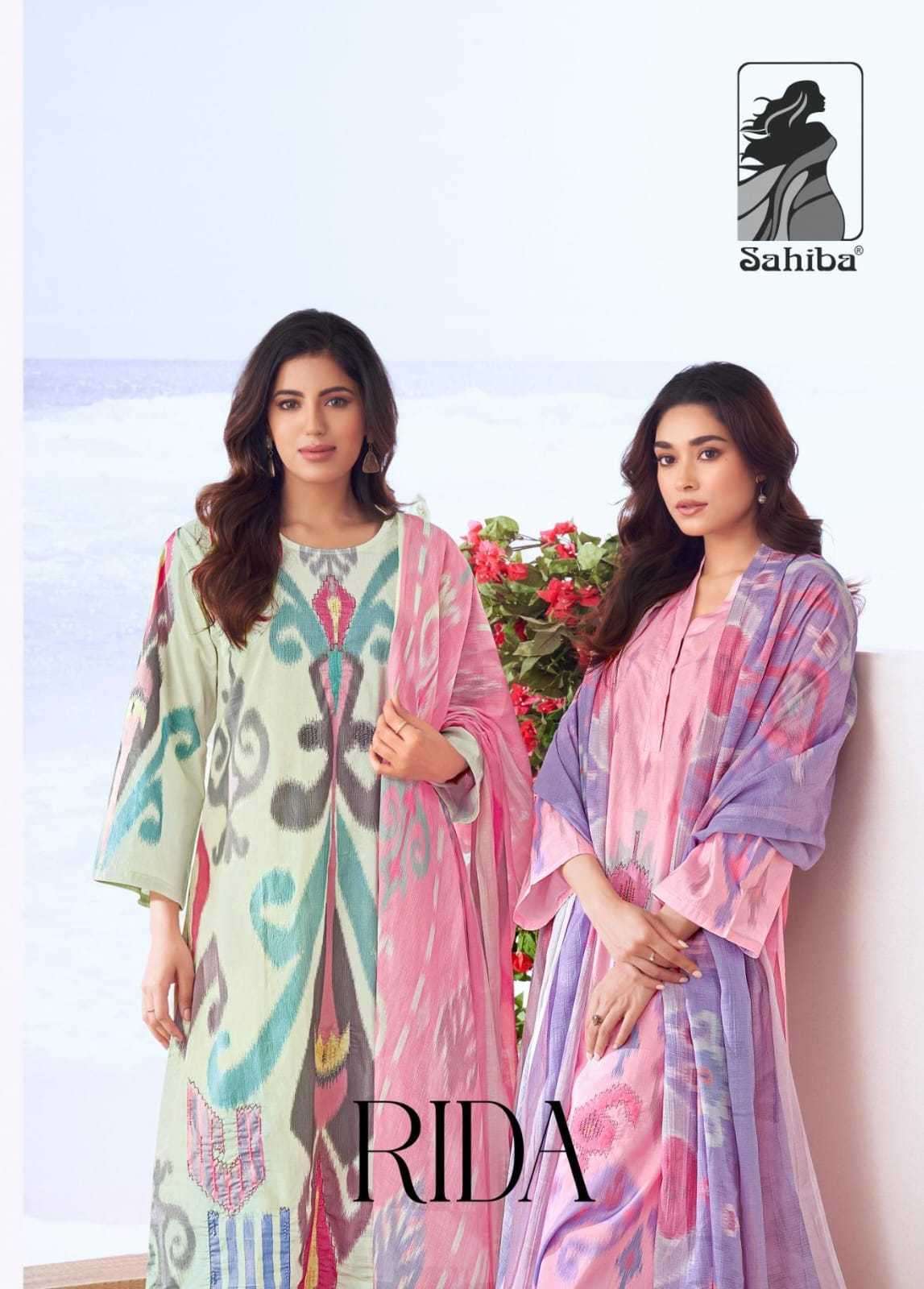 sahiba rida pure lawn cotton digital print suit 
