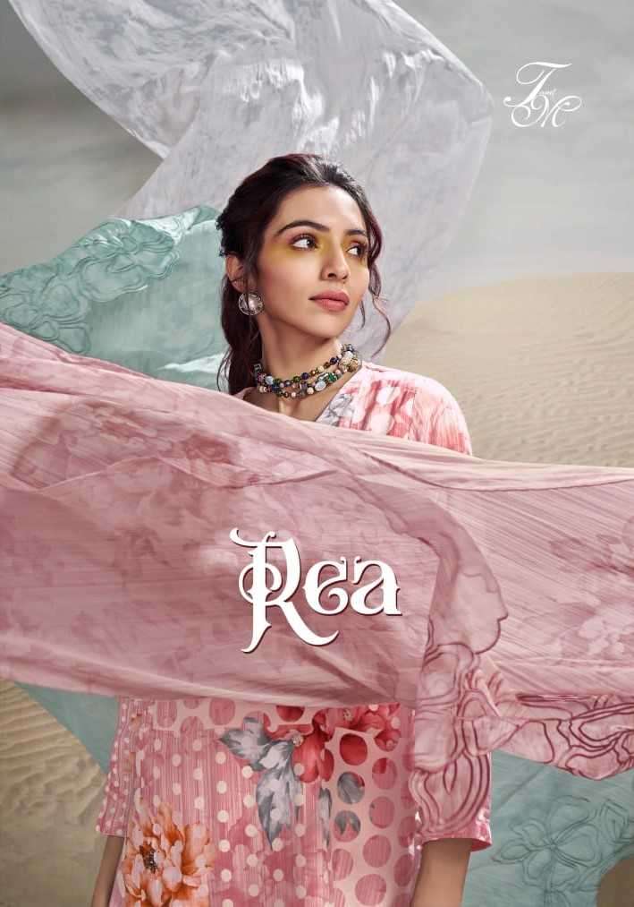 t & m rea unique muslin silk digital print work suit 