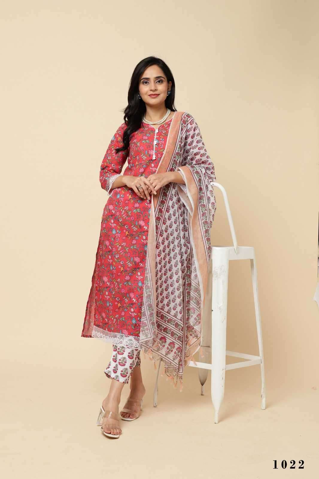 Tanisha vol 3 series 1017-1025 Cotton readymade suit 