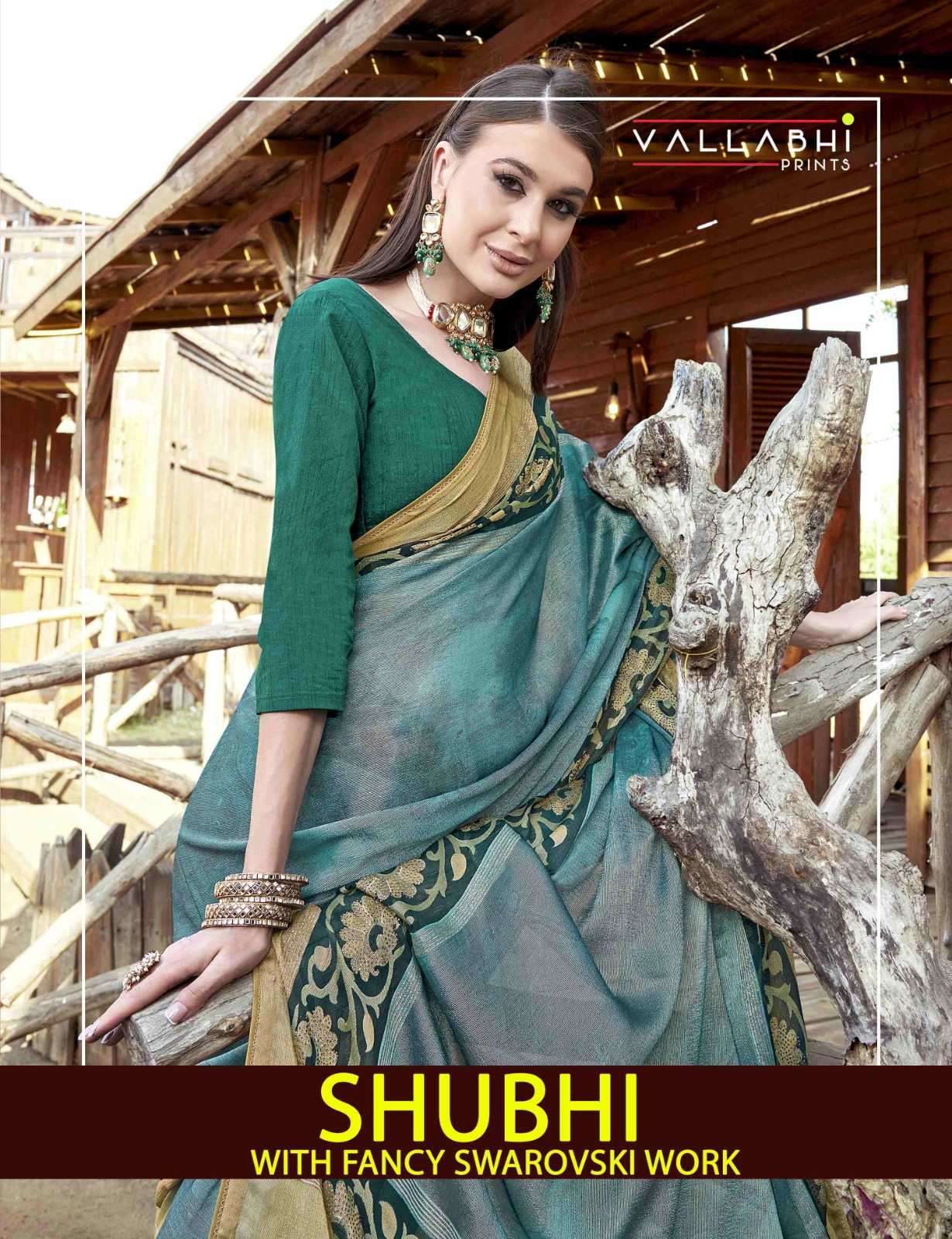 vallabhi shubhi series 27001-27006 brasso saree