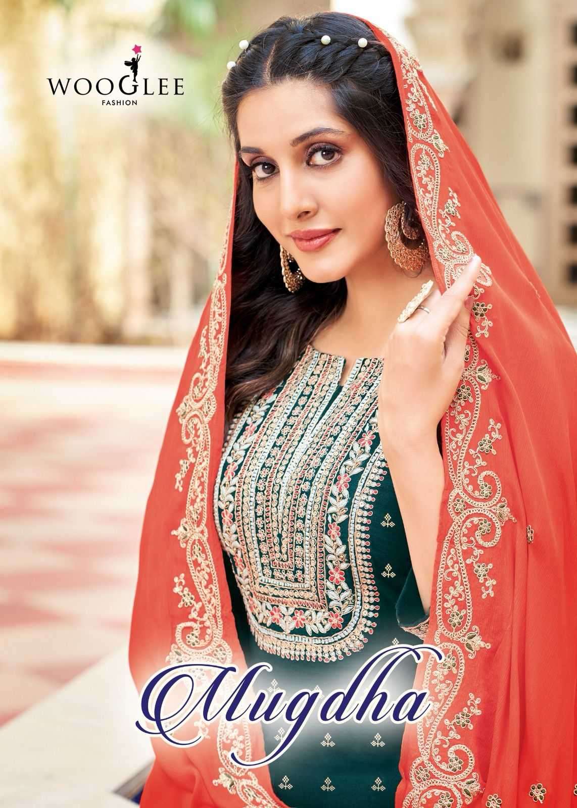 woogle mugdha series 1001-1004 Viscose Weaving readymade suit 
