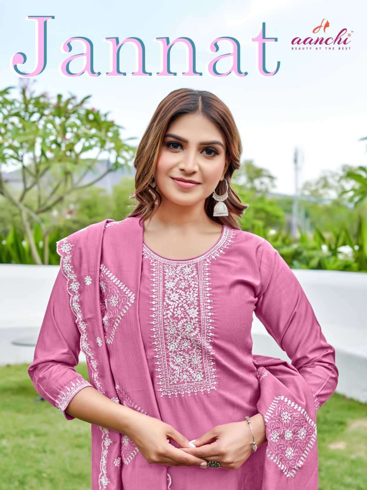 aanchi kurti jannat series 01-04 fancy readymade suit 