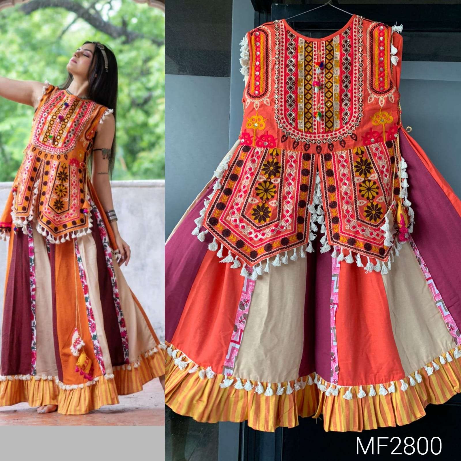 ALL NEW ATRANGI SKIRT PANEL COLLECTION BY MESMORA