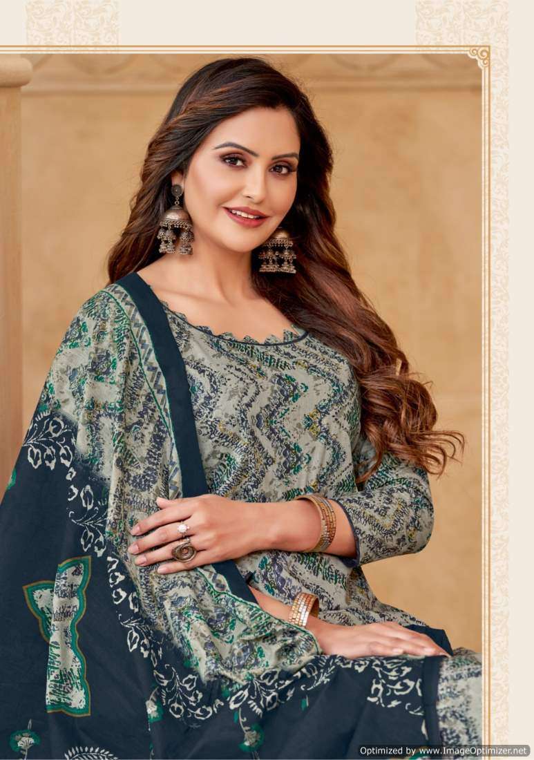 Balaji Kumkum Vol-34 series 3401-3412 Pure Cotton suit
