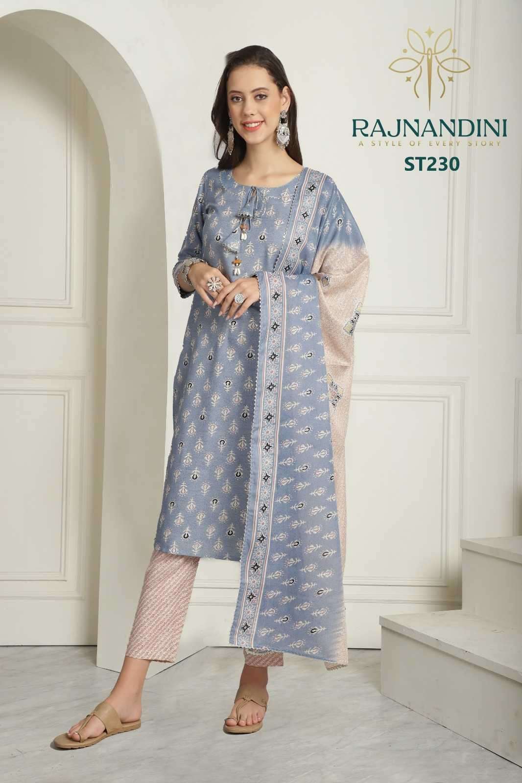 bela rajnandini Summer Special cotton printed kurta Set