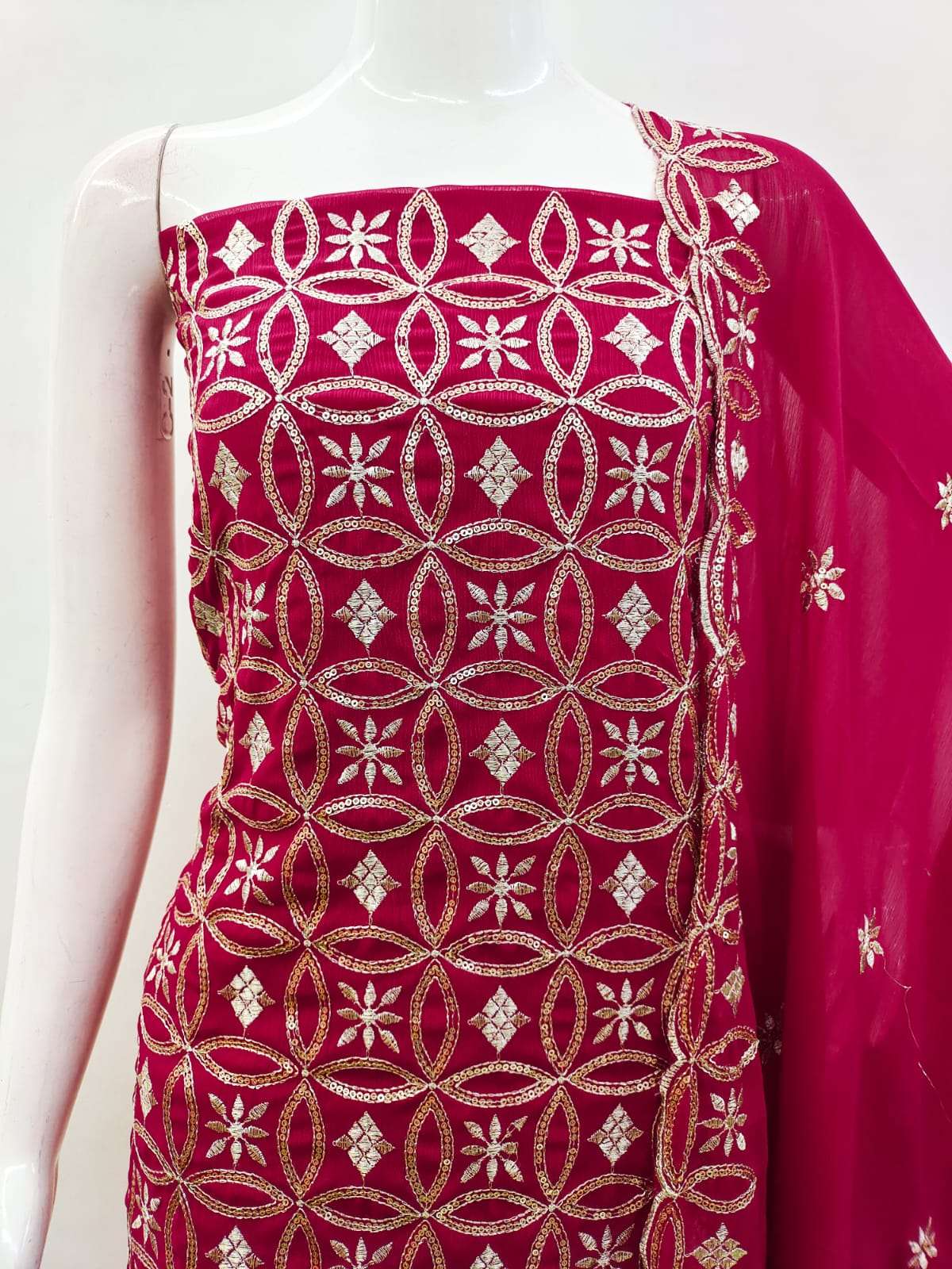 bt 1024 designer zomato silk multi sequence work suit