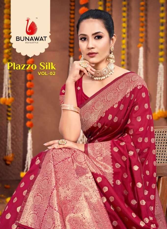 bunawat plazzo silk vol 02 series 1001-1006 Silk Saree