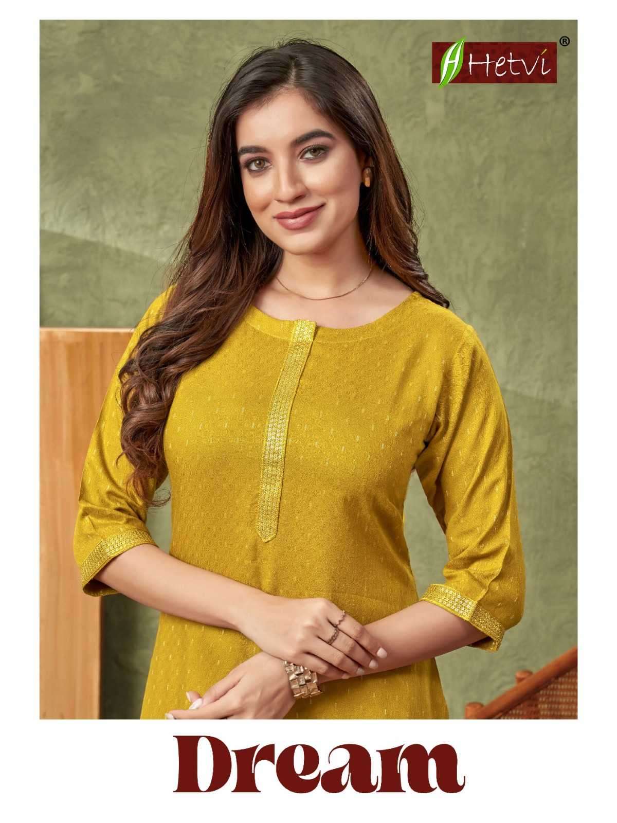 hetvi dream series 1001-1006 bombay weaving kurti 