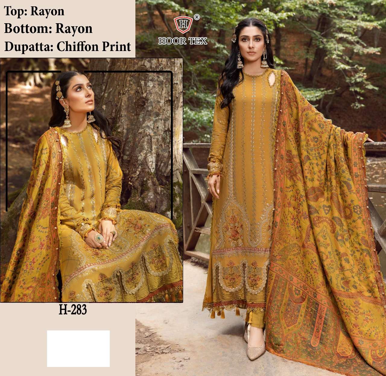 hoor tex H-283 Heavy Rayon suit