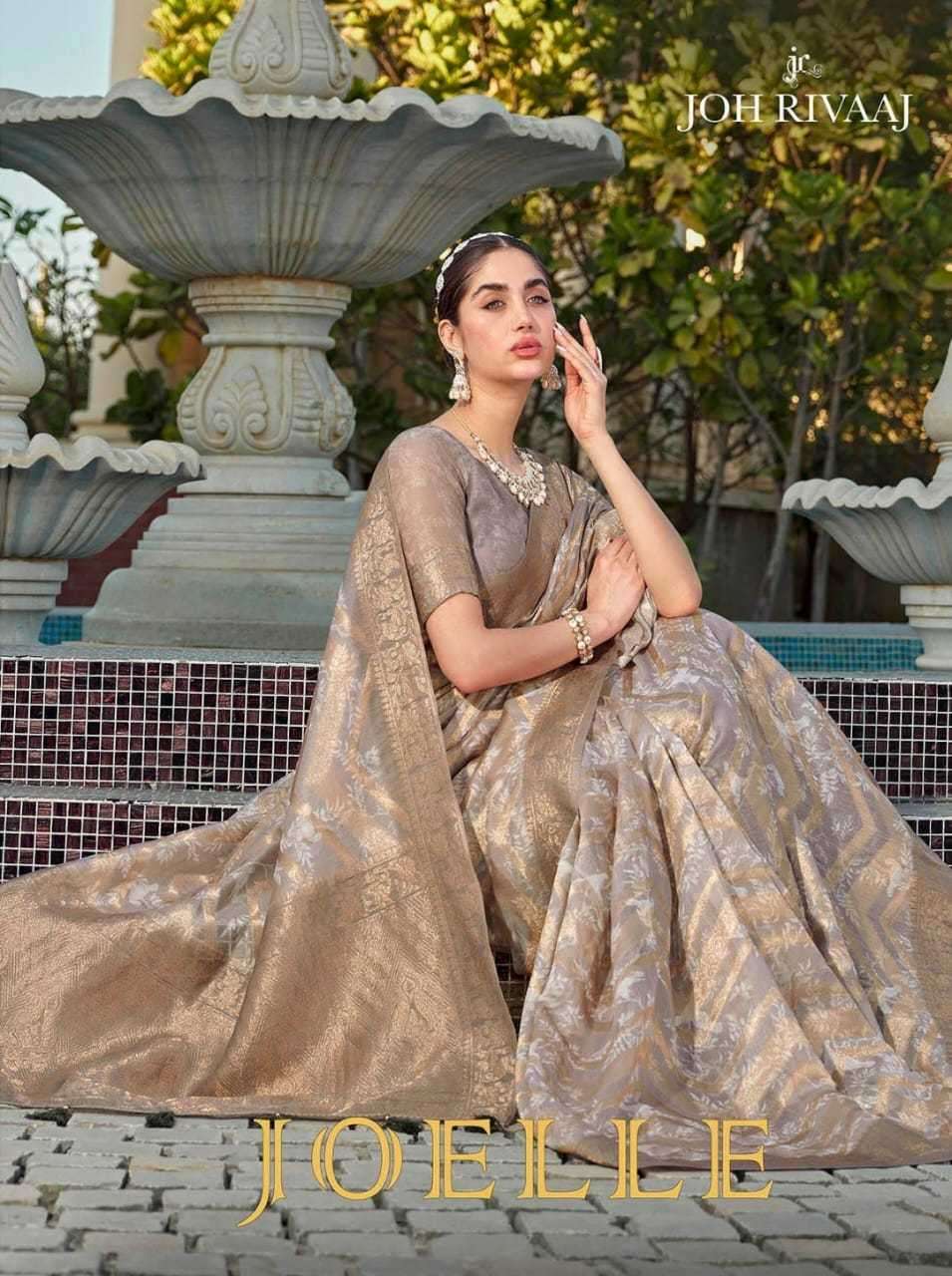 joh rivaaj joelle series 24321-24329 organza saree