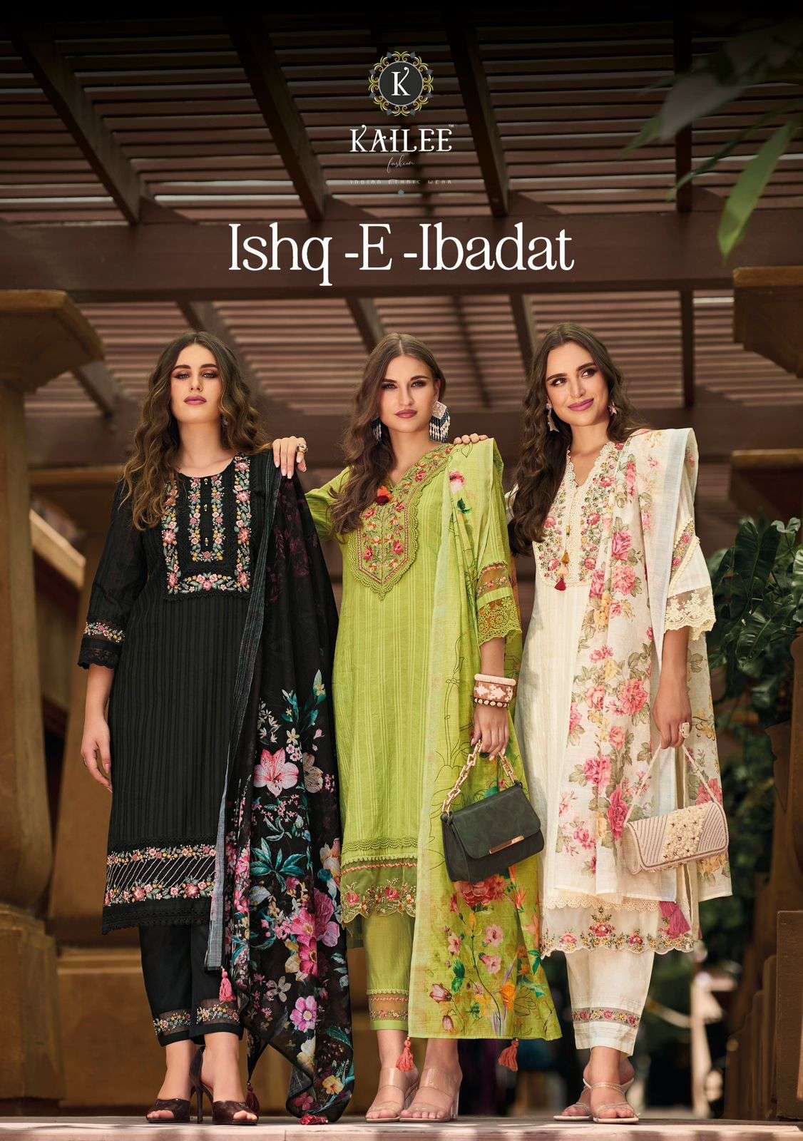 KAILEE ISHQ - E -IBADAT PURE  COTTON readymade suit