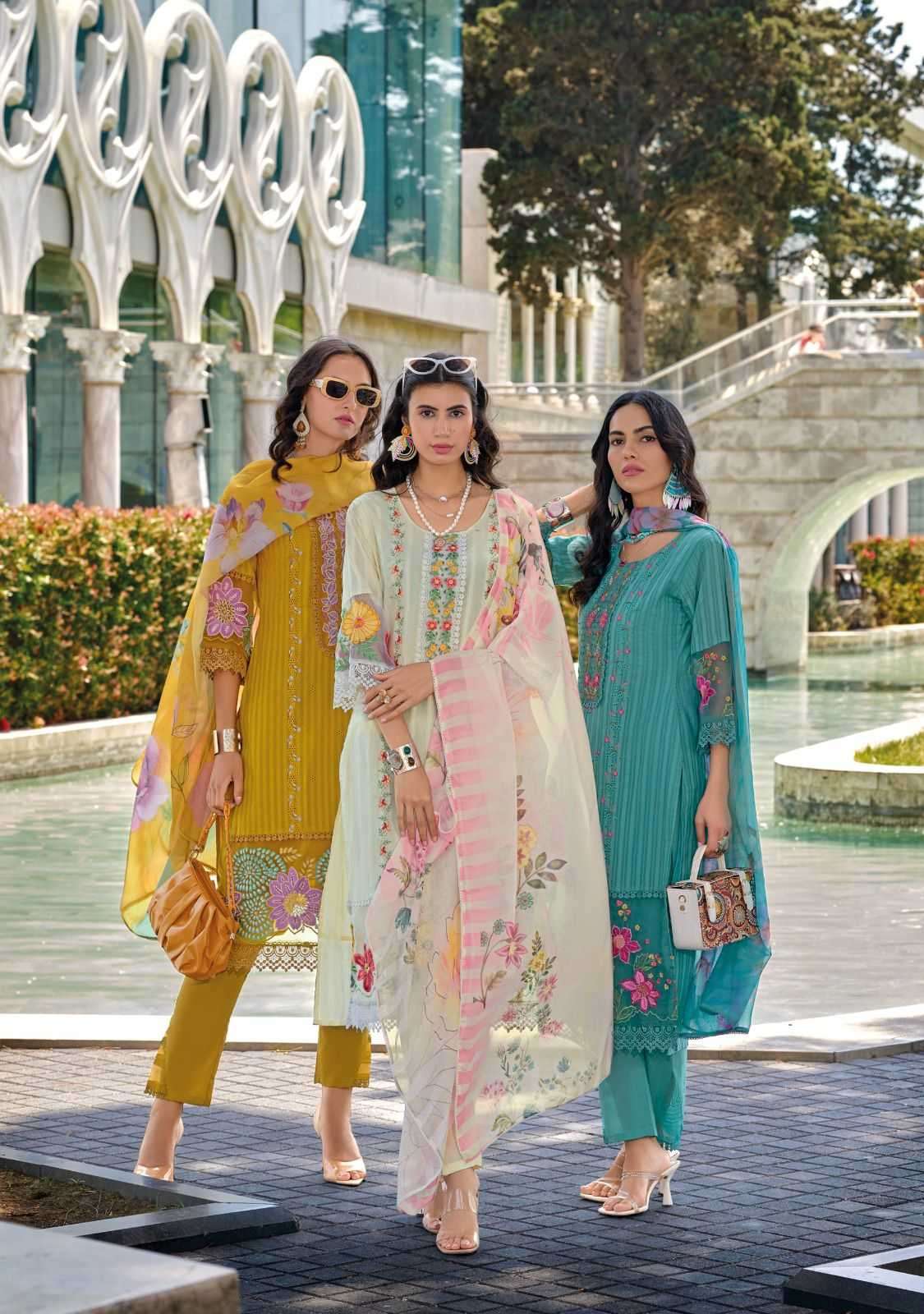kailee sanj e shrungar vol 2 series 42657-42662 pure cotton suit 