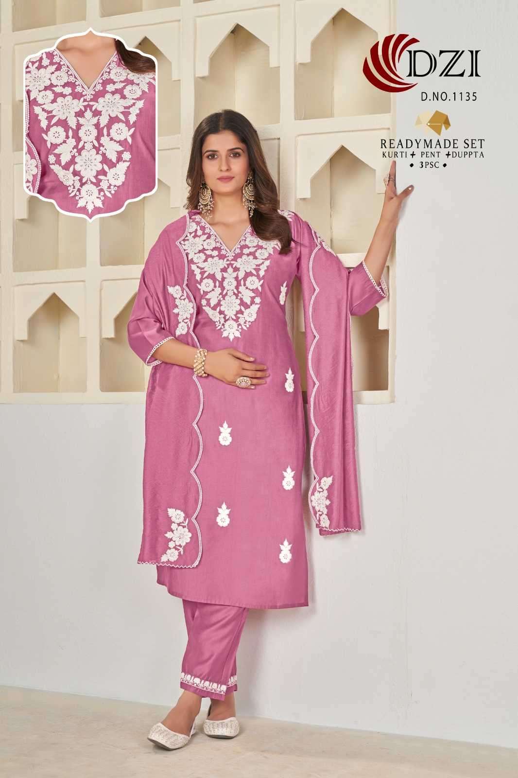 Kajree fashion 1134-1135-1136 Deluxe viscose readymade suit