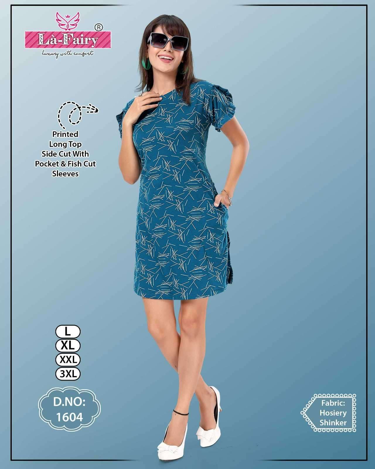 la fairy 1604 Hosiery Shinker Long Top Side cut With  Pocket  
