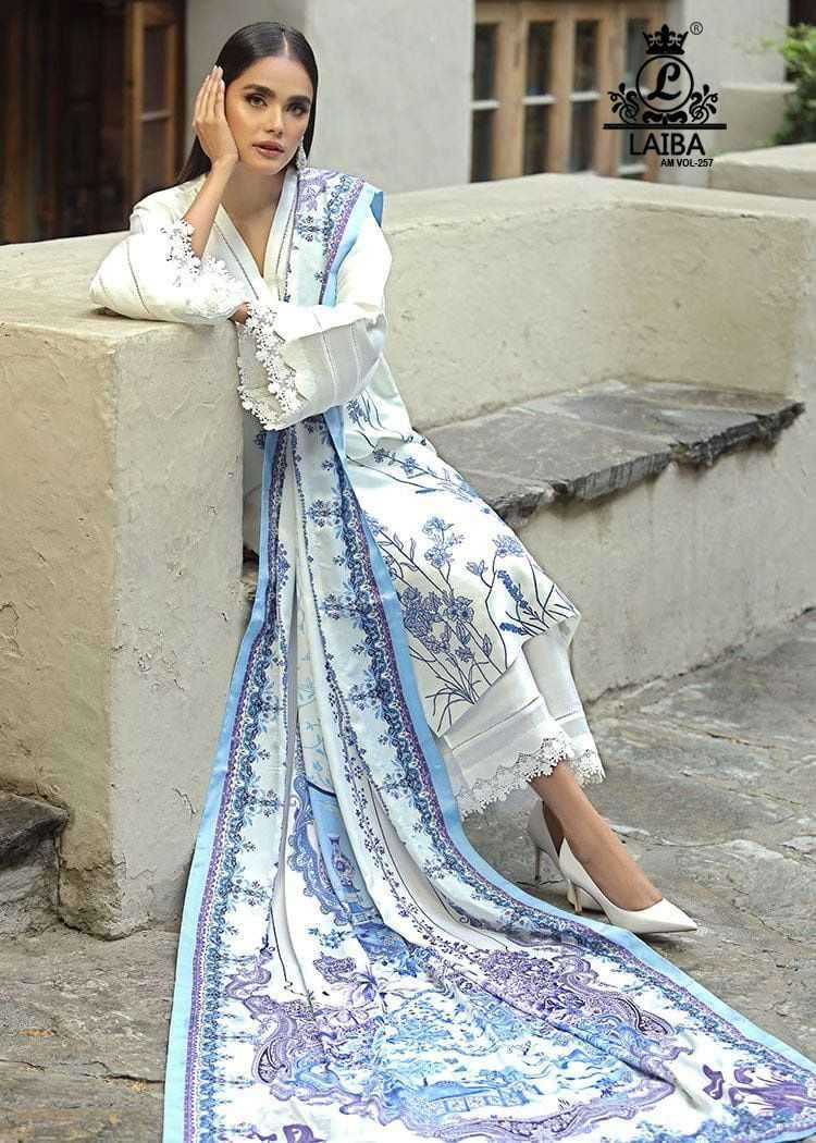 laiba am vol 257 Pure Georgette readymade suit