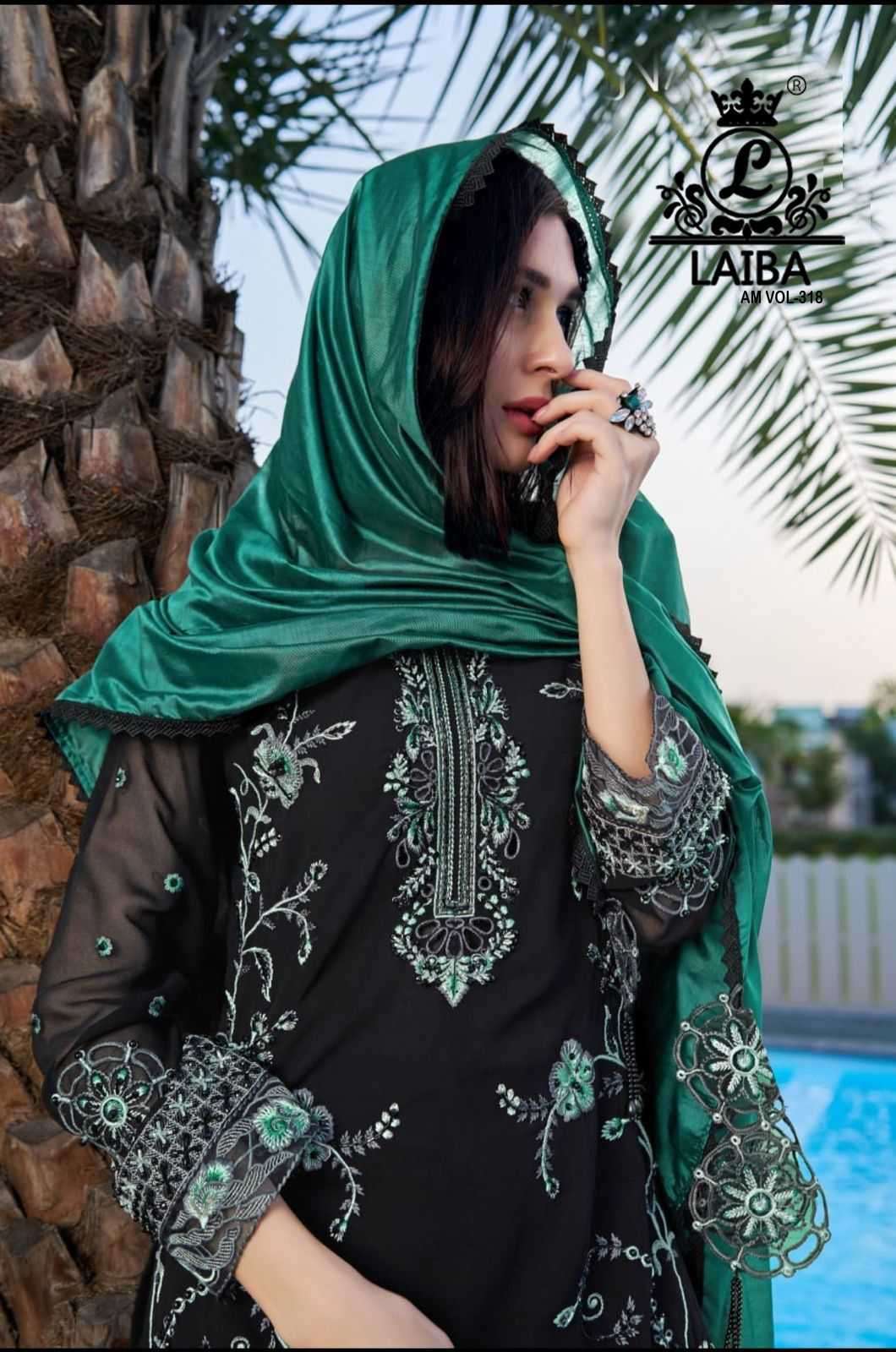 laiba am vol 318 Pure Georgette readymade suit 