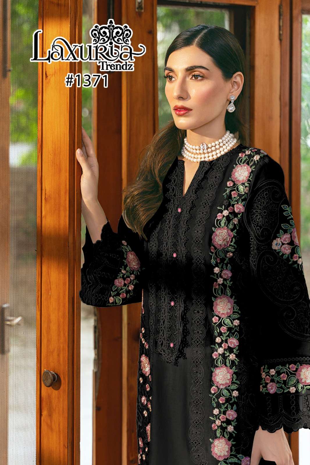 laxuria trendz 1371 Faux Georgette readymade suit