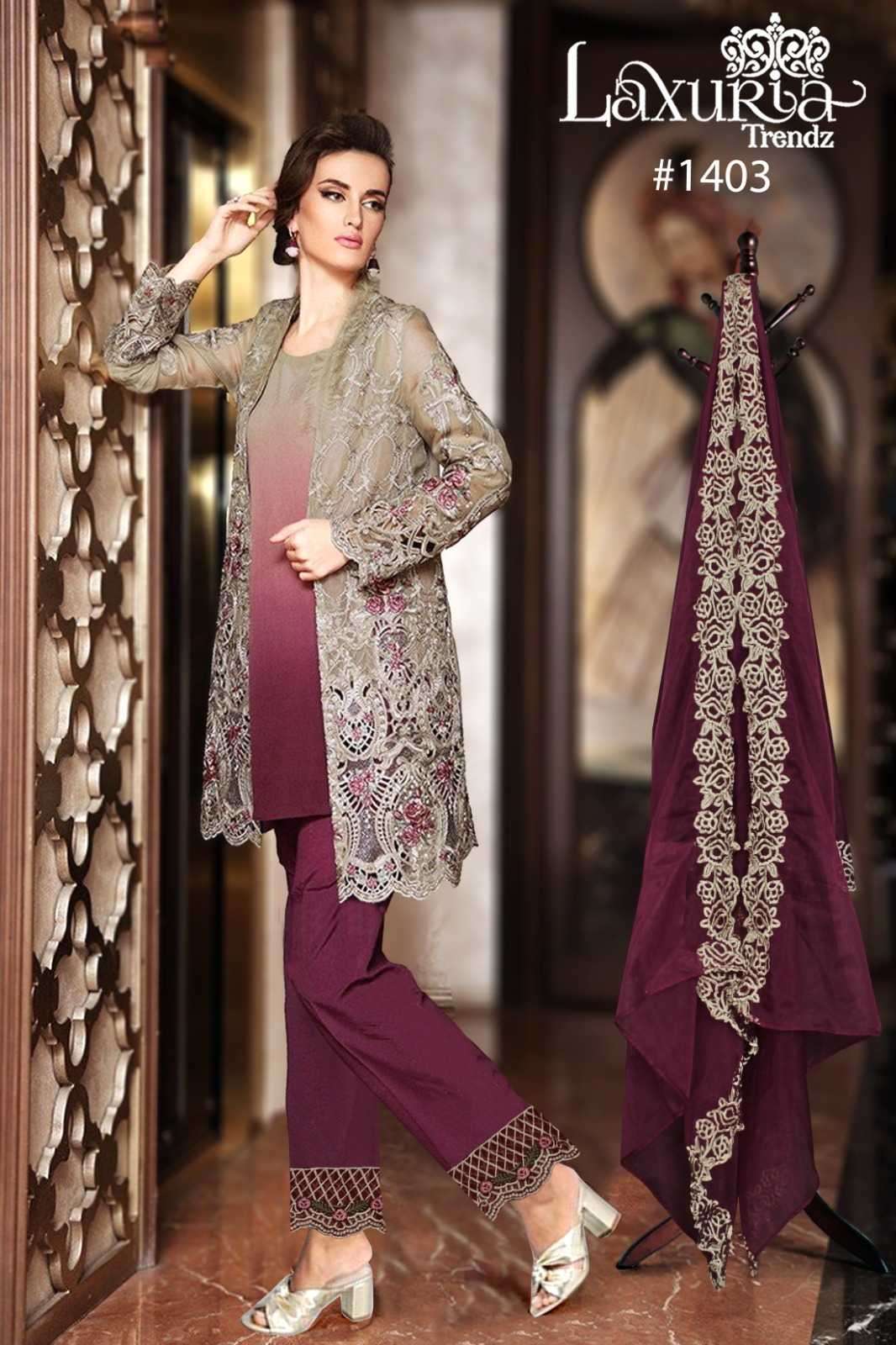 laxuria trendz 1403 Fox Georgette Designer stylish Tunic