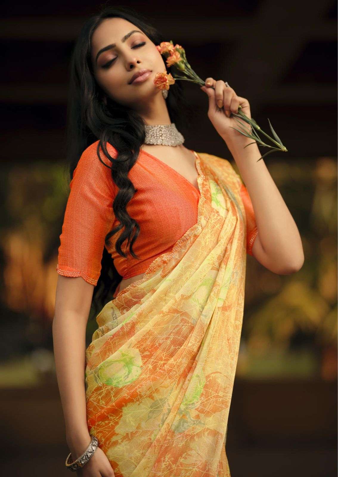 lt fabrics adithi designer Barasso With Fancy Diamond saree
