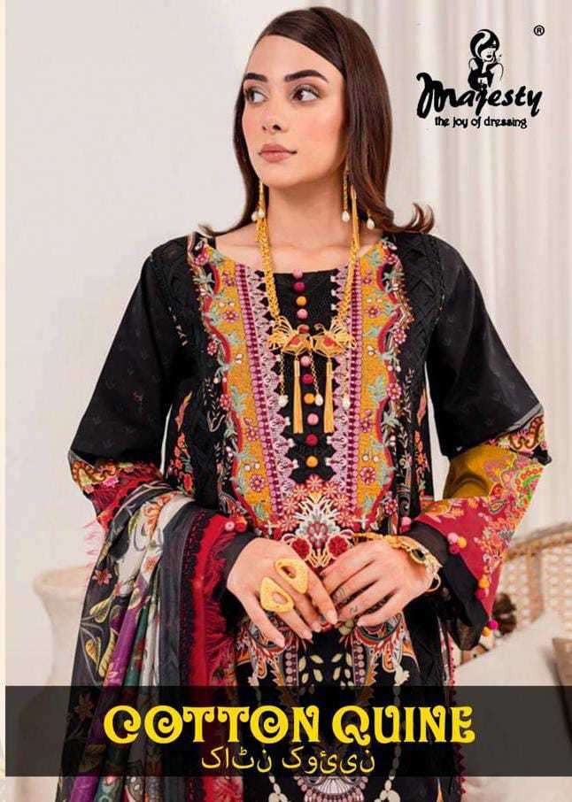 majesty cotton quine series 2101-2108 pure cemric cotton suit