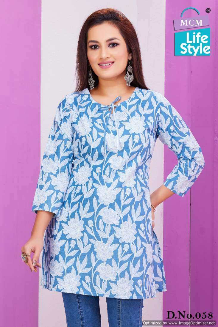 MCM Kashvi Vol-4 series 054-063 Pure Soft Lawn Cotton tops